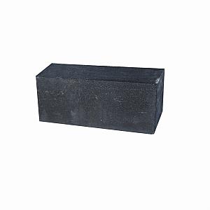 Palissade Block 30x15x15 cm Zwart