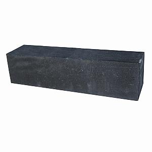 Palissade Block 60x15x15 cm Zwart