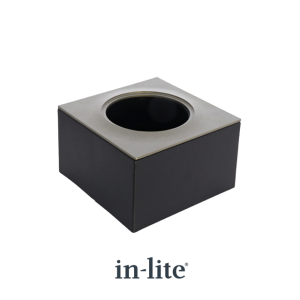 Box 1 Pearl Grey, montagebox voor  Ø 60 mm grondspots