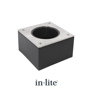Box 100 RVS, montagebox voor Hyve, Fusion & Flux