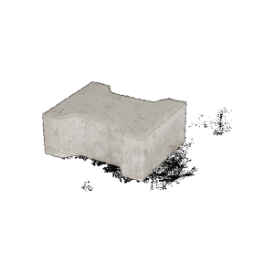 H-verbandsteen Basicstone 8 cm Grijs