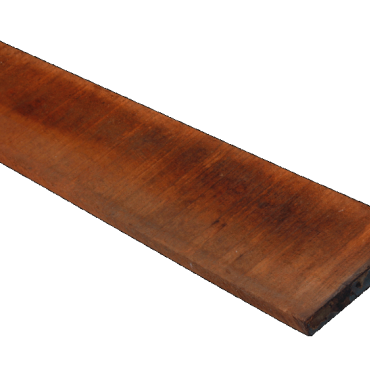 Plank 2x15 cm Angelim Vermelho ruw per m1