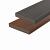 Kantplank 2,3x13,8x300cm, Composiet brown wood