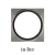 Plate 75 RVS, voor Hyve, Fusion & Flux