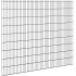 Hillfence metalen scherm dubbele staafmat 250x183cm zwart