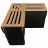 Garden Drain hoekstuk 15x6,5x10,4 cm Corten