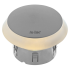 Puck LED grondspot 12V Pearl Grey Ø6,0-8,6x5,8 cm